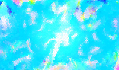 Abstract  blue soft grain texture background. Smooth and vibrant shapes for digital design