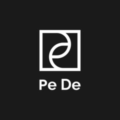 Modern Letter PD Logo Design