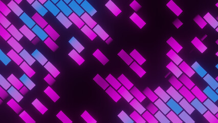 Colorful Futuristic Abstract Background 3d render image