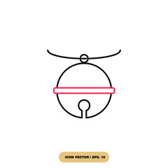 pet bell icons  symbol vector elements for infographic web