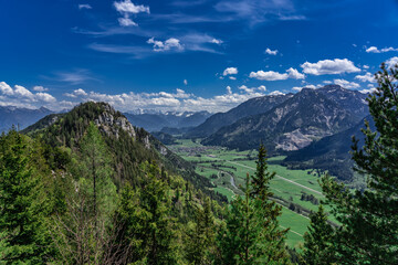 Fototapeta na wymiar Einerkopf in den Allgäuer Alpen