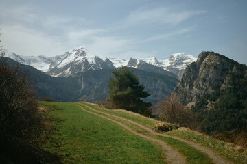 Paisaje montaña. 