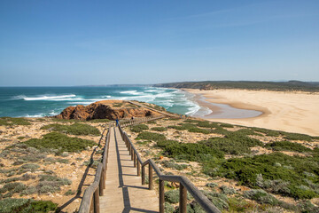 Praia da Bordeira in Portugal