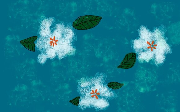 grass with drops