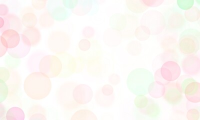 水玉の背景　カラフル