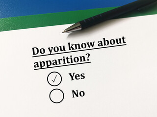 Questionnaire about space technology