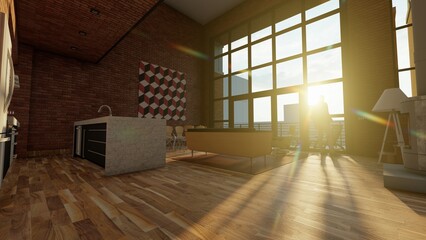 alone while seeing landscape