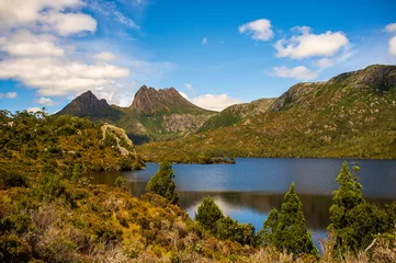 Voilages Mont Cradle dove lake and cradle mountain