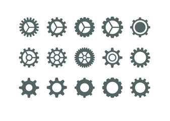 歯車アイコンセット