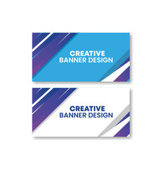 Purple, white, blue color creative and unique abstract banner design