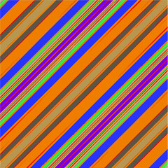 Abstract texture with diagonal multicolored stripes.Striped background.
