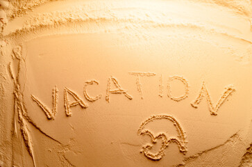 Beach sand summer vacation 