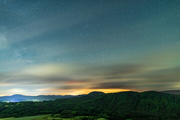 starry night over the palatinate forest