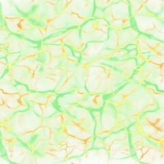 Abstract green and gold marble background