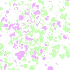 Green and purple abstract splashing background