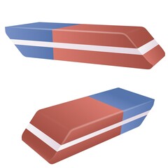 Vector rubber eraser