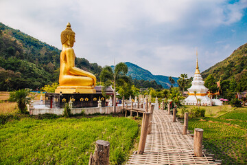 Wat Na Khuha Temple in Phrae Thailand