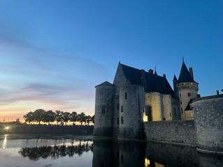 castle in the night