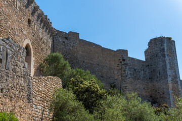Obraz premium Ruins of the Castell de Santueri