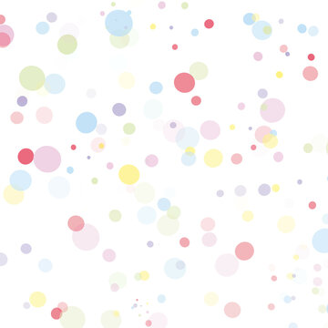 Seamless pattern with circles