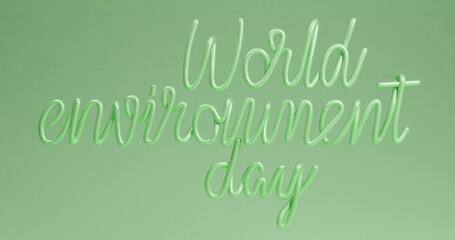 World environment day background premium image