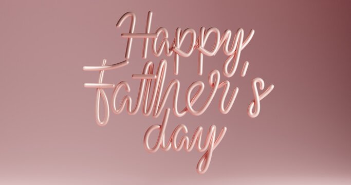 Father's day background 3d rendered high quality image