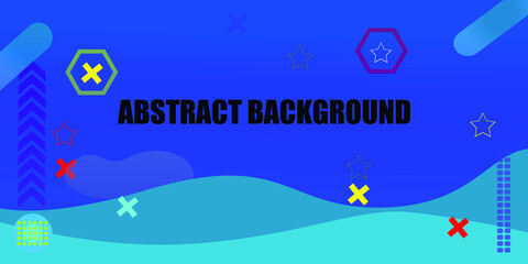 blue abstract background for website or flyer