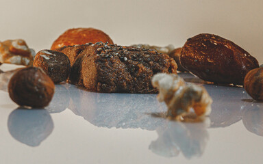 nuts and energy bar
