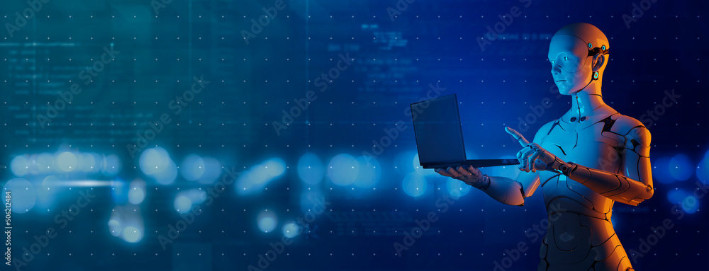 Poster ai robot process automation rpa document management system dms for company digital transformation pa
