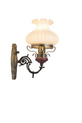 Classic wall lamp isolated
