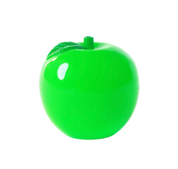 green apple isolated on white