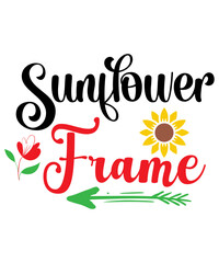 Flower svg bundle, sunflower svg, daisy svg, floral svg, spring svg, summer svg, cut file for cricut and silhouette
