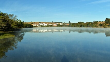 Fototapeta na wymiar reflection in the lake
