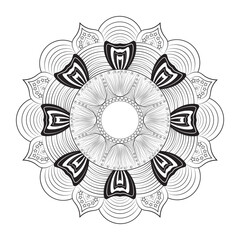 Mandala Template Design