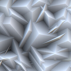 White triangle background