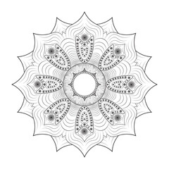 Mandala Template Design