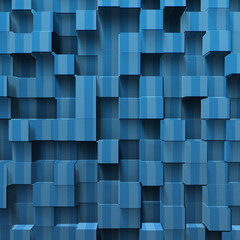 Blue square backgrounds