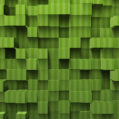 Fototapeta na wymiar Green cube backgrounds