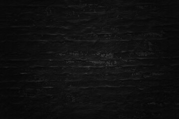Black brick wall backgrounds, brick room, interior texture, wall background.