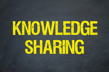 Knowledge Sharing - obrazy, fototapety, plakaty