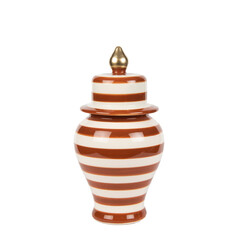 ceramic vase luxury living room decoration object isolated