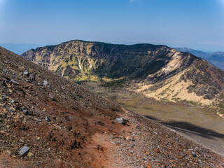 浅間山と外輪山