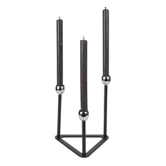 luxury candle holders isolated on white