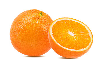  orange fruit isolate on white background