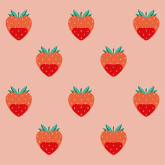 strawberry pattern