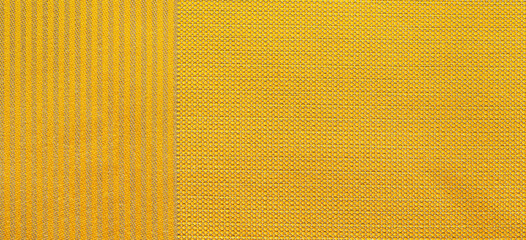 yellow fabric texture closeup