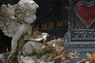 Aniołek cmentarny, Cmentarz Rakowicki w Krakowie