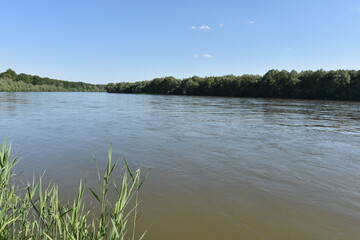 Danube River, on the Slovak-Hungarian border,