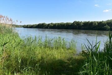 Danube River, on the Slovak-Hungarian border,