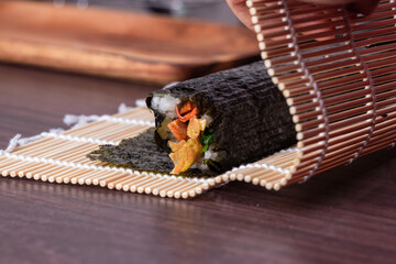 Gimbap Preparation